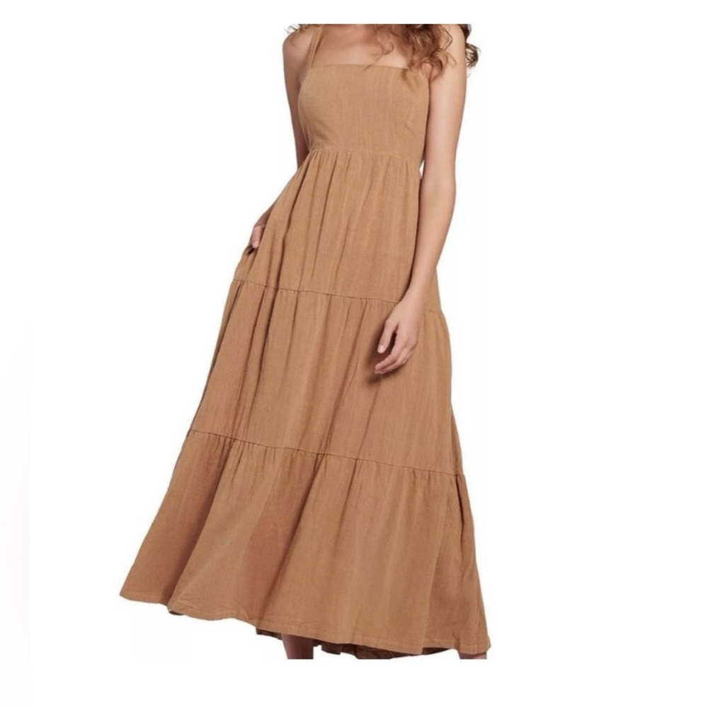 Lost + Wander Out East Tiered Tie Back Sundress
